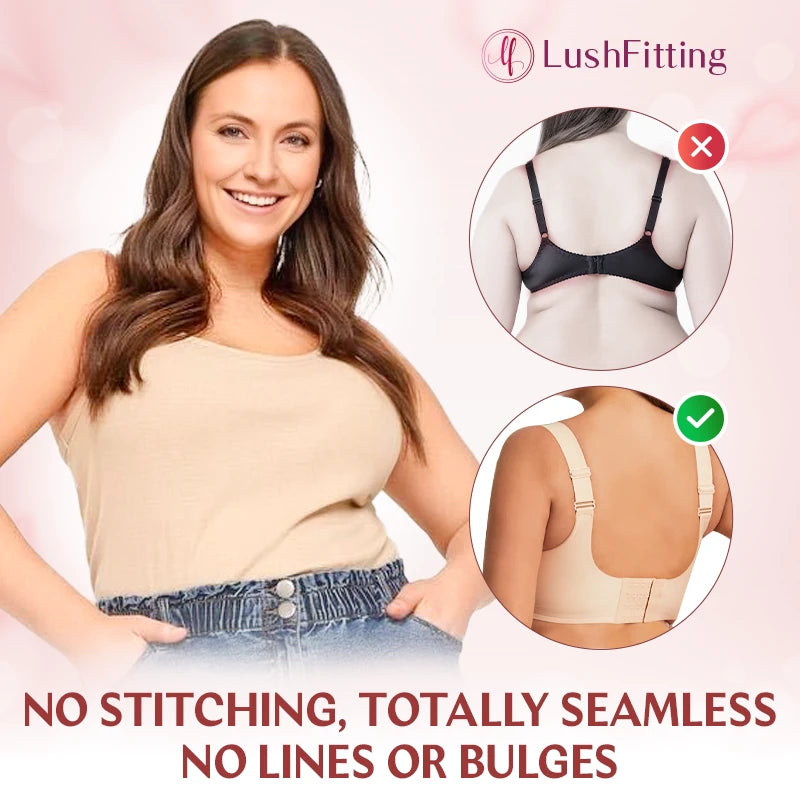 (Pachet de 4) Sutien PushUp fără Cusături și Sârmă, dintr-o bucată /  LiftUp™